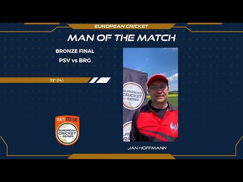 Jan The Man Hoffmann as Brno Rangers bag Bronze at FanCode ECS Czech Republic Prague