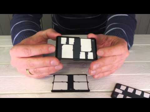 JJC Mini-Speicherkartenetui im Kreditkartenformat