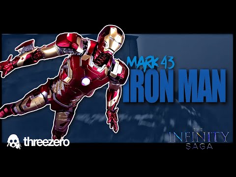 Threezero Infinity Saga Avengers Age of Ultron Iron Man Mark 43 1/12 Figure Review