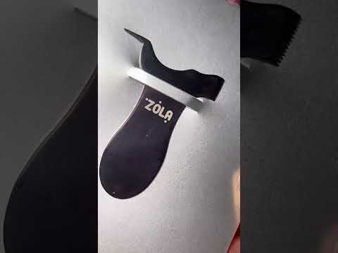 ZOLA Aplikator-grzebień metalowy, tęczowy