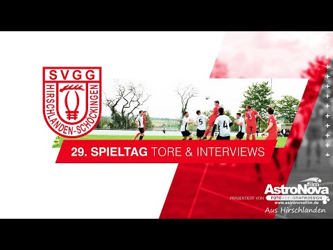 29. Spieltag SVGG Hirschlanden-Schöckingen vs. VfB Tamm Saison 21/22