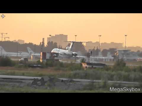 Tupolev Tu-154m RA-85042 Russia -AIR FORCE  landing at Moscow-Chkalovsky (CKL/UUMU)