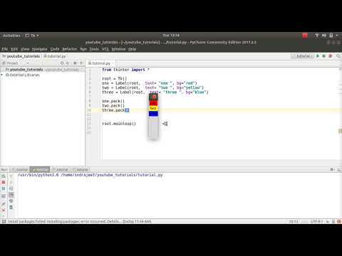 Python Gui Tutorial 3 Fitting Widgets In Your Layout
