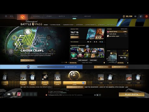 BATTLE PASS 2020 -  TI10 Battle Pass - Level 1000