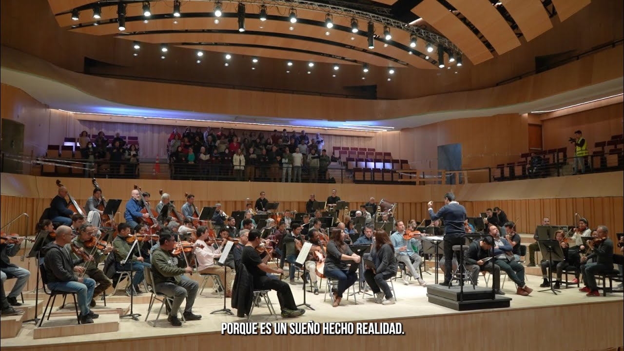 Orquesta Sinfónica Nacional de Chile inició la afinación de su nueva gran sala de conciertos