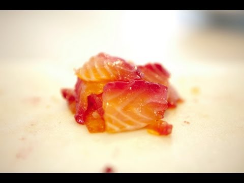 Gravlax Cured with Beetroot