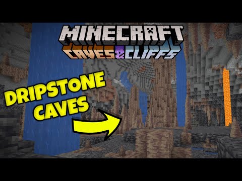 How to EASILY find Dripstone Cave Biomes in Minecraft 1.18 Java + Bedrock