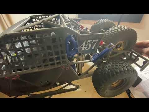 Traxxas UDR Suspension Tune - Variable Damper kit install. TRA5461
