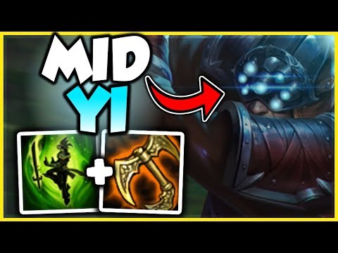 I DISCOVERED A HUGE COUNTER TO TALON! MASTER YI MID INSANE FREELO! - League of Legends