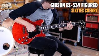 Video thumbnail for No Talking...Just Tones | Gibson ES-339 Figured - Sixties Cherry by Peach Guitars