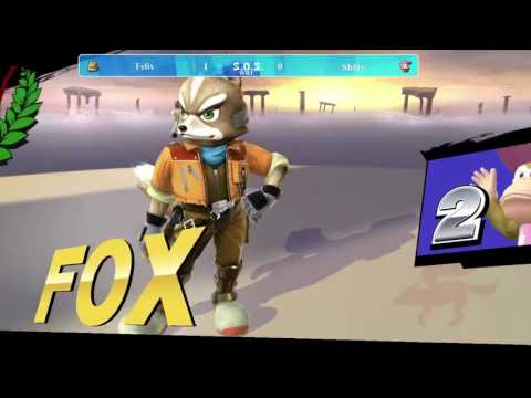 SOS7 WR1 - Felix (Fox) vs Shiny (Diddy Kong)