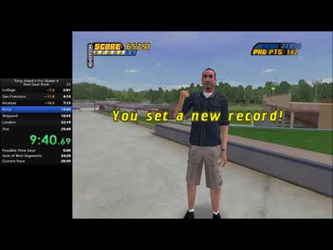 THPS4 - Red Goal Rush 22:50