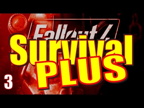 Fallout 4 Survival Mode Walkthrough Part 3 - The Polymer Labs Riptide Run (Hazmat Suit)