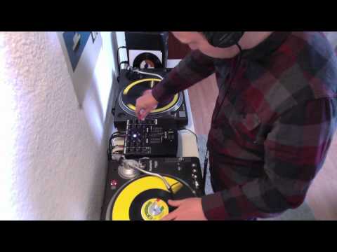 Roots reggae mix on vinyl