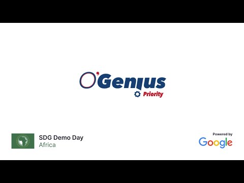 Google  SDG Demo Day Africa - OGenius
