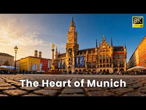 The Most Beautiful Square in Germany - Marienplatz Tour!