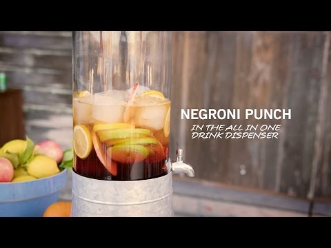 How To Make a Negroni Punch