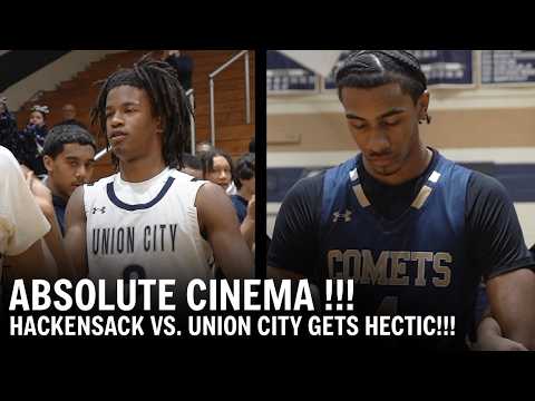 GAME OF THE MONTH !? CINEMA!! HACKENSACK VS. UNION CITY FOR SPOT IN SECTIONAL CHAMPIONSHIP GAME !!!