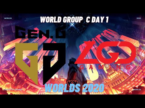 GEN vs LGD | Worlds 2020 Group C Day 1 - LoL World Championship | Gen.G vs LGD Gaming