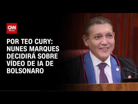 Nunes Marques vai relatar no TSE ação do PT contra vídeo de IA de Bolsonaro | CNN NOVO DIA