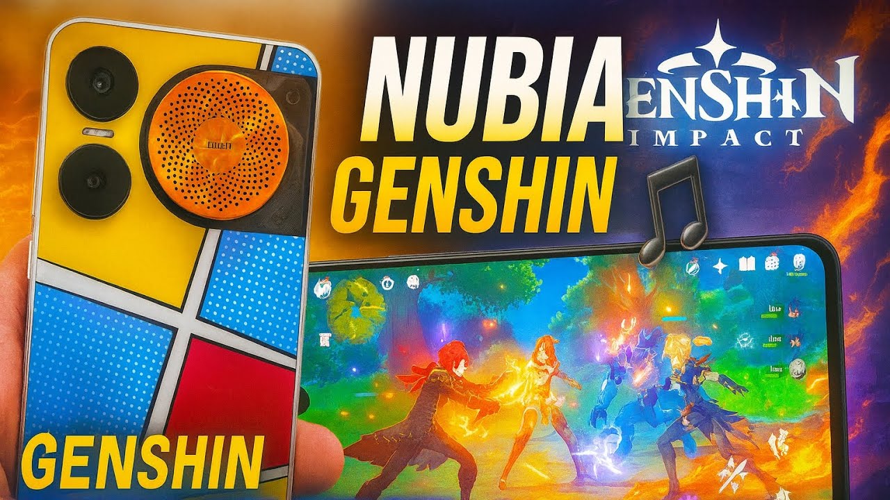 Nubia Music Pro 🎶 | Genshin Impact Gaming Test ⚔️🔥 | Full Review by APPSGADGET