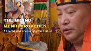 སྨན་རིའི་སྒྲུབ་ཆེན།  𝐓𝐡𝐞 𝐆𝐫𝐚𝐧𝐝 𝐌𝐞𝐧𝐫𝐢 𝐝𝐫𝐮𝐩𝐜𝐡𝐞𝐧: 𝐀 𝐒𝐚𝐜𝐫𝐞𝐝 𝐌𝐞𝐝𝐢𝐜𝐢𝐧𝐞 𝐂𝐨𝐧𝐬𝐞𝐜𝐫𝐚𝐭𝐢𝐨𝐧 𝐑𝐢𝐭𝐮𝐚𝐥