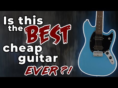 Is this the BEST CHEAP GUITAR EVER?! (New 2023 Squire Sonic Series Mustang HH)