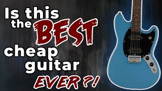 Video thumbnail for Is this the BEST CHEAP GUITAR EVER?! (New 2023 Squier Sonic Series Mustang HH) by Dominic DeLaney
