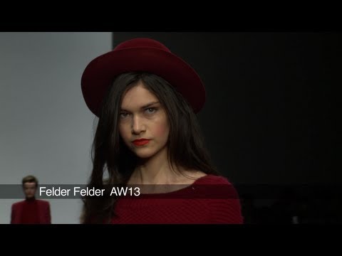 Felder Felder London Fashion Week show: Felder Felder AW 2013 Collection