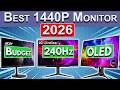 Best 1440p Gaming Monitor 2026 Budget 240Hz OLED 1440p Gaming Monitors