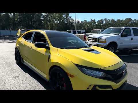 2021 Honda Civic Type R Limited Edition Manual Yellow 2.0l Turbo I-4