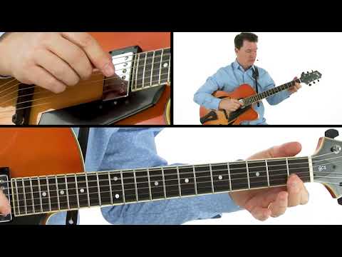 🎸Fingerstyle Jazz Guitar Lesson - Simple Blues: Breakdown - Sean McGowan