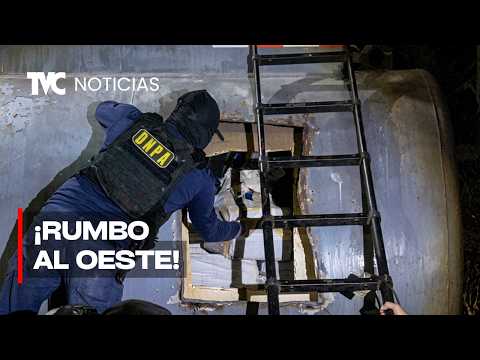 ¡Cayó cisterna con fardos de cocaína! Exclusivo operativo en El Progreso, Yoro