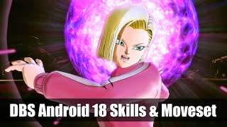 (DLC 17) DBS ANDROID 18 UNLOCKED! - Dragon Ball Xenoverse 2 Full Moveset & All Skills Gameplay