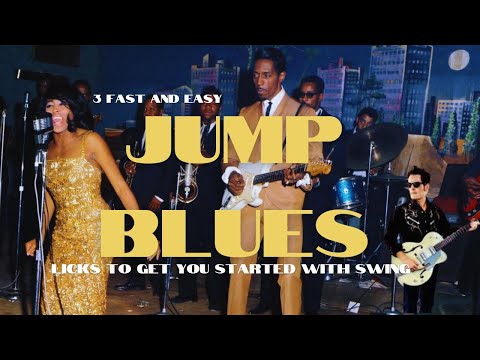 JUMP BLUES START HERE - Intermediate guitar lesson - Hollywood Fats - Swing in G