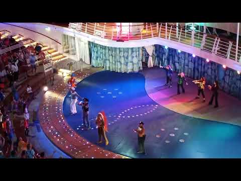 disco night on the Harmony of the seas