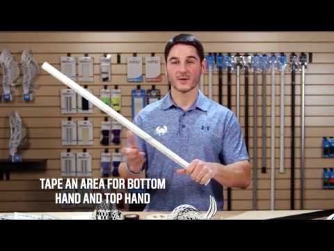 How and Why to Tape Your Lacrosse Stick