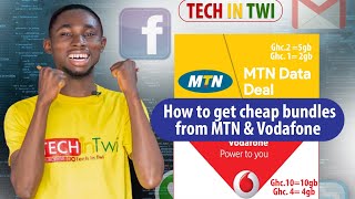 How to get cheap bundles from MTN and Vodafone
