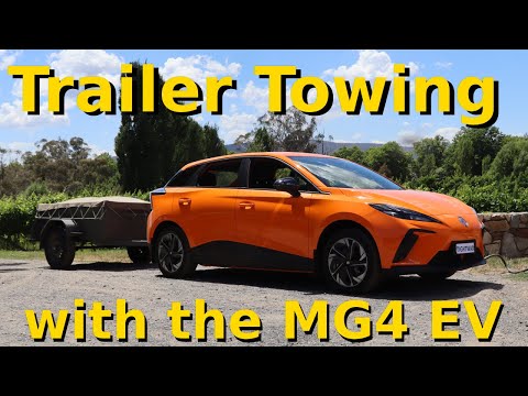 Towing with the 2024 MG4 EV
