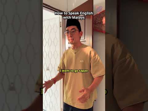 How to Speak English with Malays  #raisinent#malaysian #speakenglish
