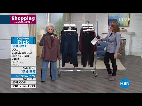 DG2 by Diane Gilman Classic Stretch Skinny Jean    Basic