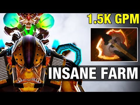 1.5K GPM INSANE FARM - Ah Jit 7.7K Plays Alchemist - Dota 2