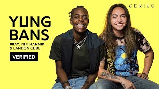 Yung Bans &amp; Landon Cube &quot;Ridin&quot; Official Lyrics &amp; Meaning | Verified