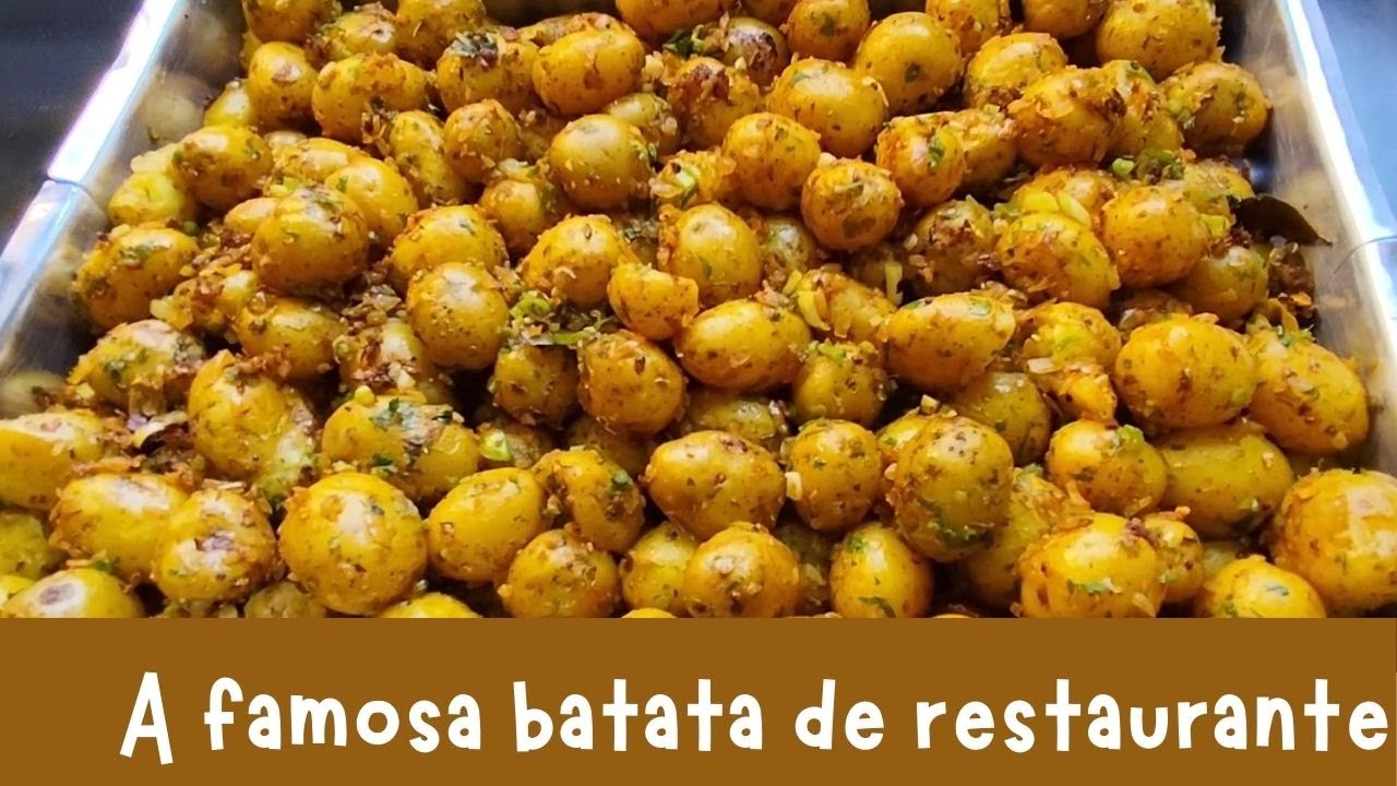 Como fazer batatinha de restaurante (BATATA CALABRESA)