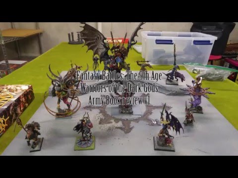 Fantasy Battles: The 9th Age Warriors of the Dark Gods v1 AB review