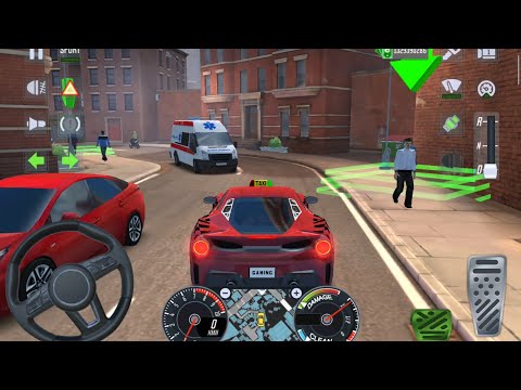 City Taxi Sim 3D - Realistic Car Driving Games Android iOS Gameplay #66
