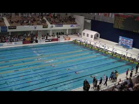 DJM Schwimmen 2016 - 100m Schmett. (w) - Jahrgangsfinale 2002