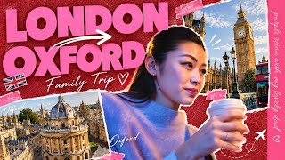 【英国Vlog】外資系CA、父と2泊3日🇬🇧ロンドン&オックスフォード