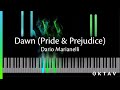 Dawn (from Pride & Prejudice) by Dario Marianelli - Piano Tutorial + Sheet Music