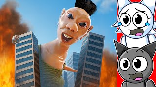 GIANT HAMOOD HABIBI DESTROYS CITY..??